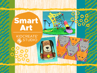 Kidcreate Studio - Fairfax Station. Smart Art Homeschool Weekly Class (5-12 Years)