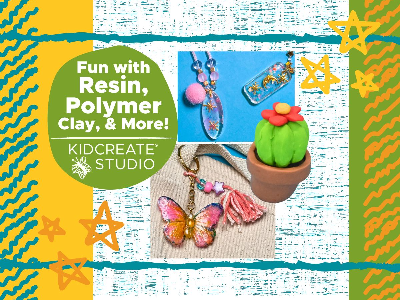 Fun with Resin, Polymer Clay & More! Summer Camp (7-12 years) 