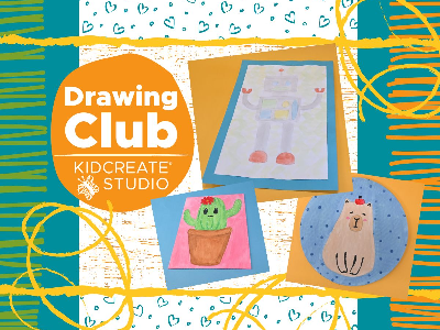 Drawing Club Weekly Class (4-12 Years) Drawing Club Weekly Class (4-12 Years)