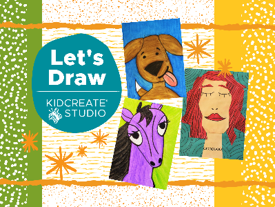 Kidcreate Studio - San Antonio. Let's Draw Weekly Class (5-12 Years)