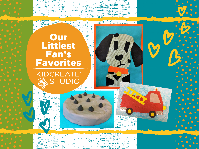Kidcreate Studio - Fairfax Station. Our Littlest Fan's Favorites Weekly Class (18 Months - 6 Years)